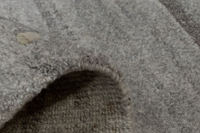 Nepal Tæppe - 90 x 60 cm - grå