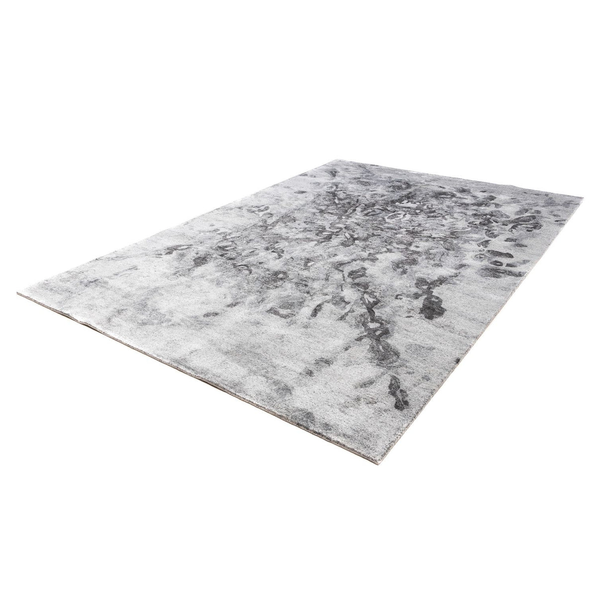 Designer tæppe - 300 x 200 cm - sølv