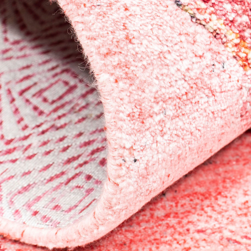 Designer tæppe - 200 x 140 cm - pink