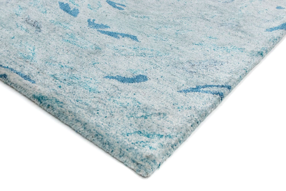 Designer tæppe - 140 x 70 cm - turkis