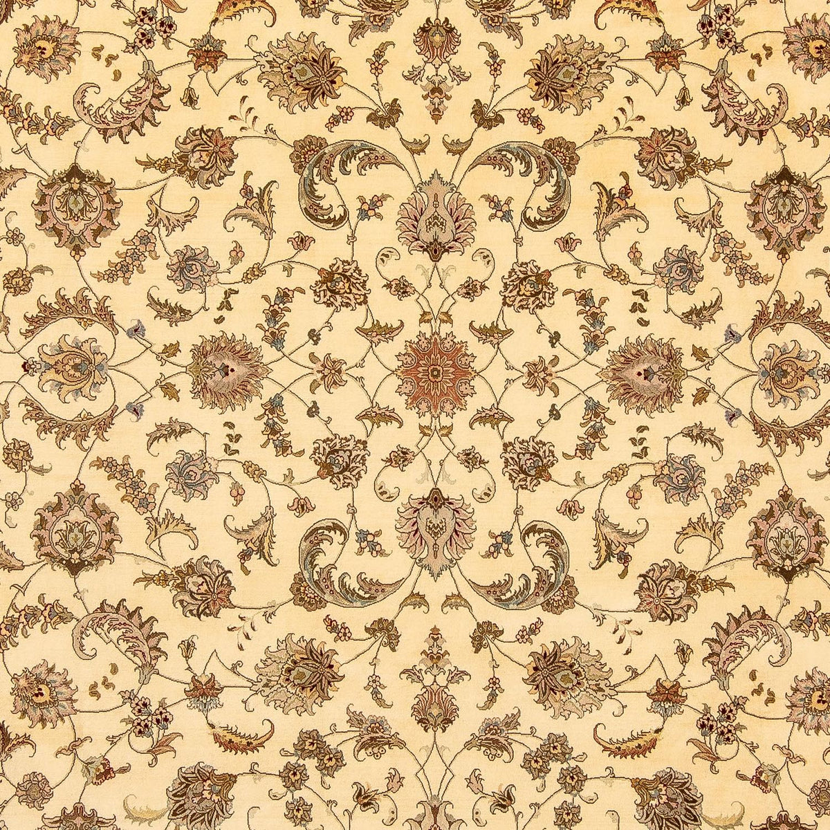 Persisk tæppe - Tabriz - Royal - 357 x 258 cm - beige