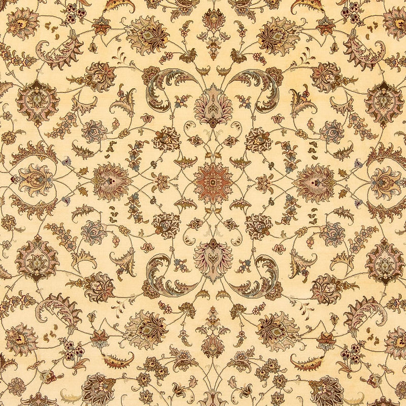 Persisk tæppe - Tabriz - Royal - 357 x 258 cm - beige