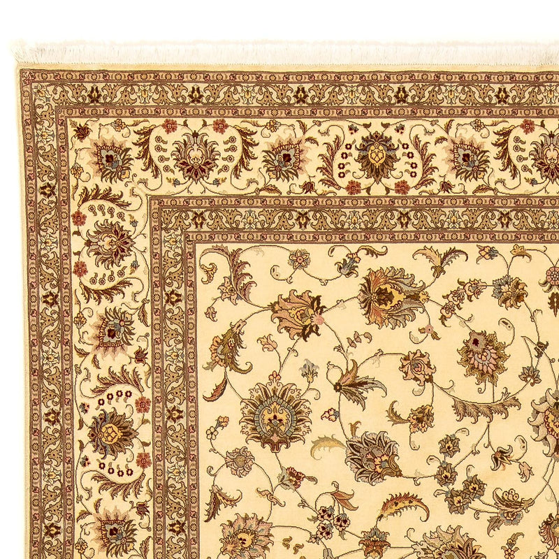 Persisk tæppe - Tabriz - Royal - 357 x 258 cm - beige