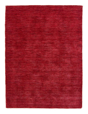 Designer tæppe - 182 x 132 cm - rød