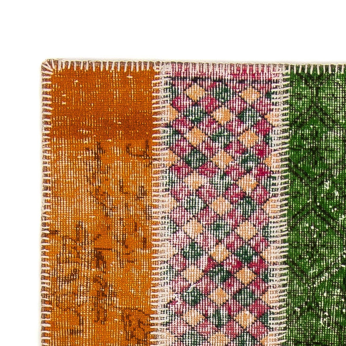 Løber Patchwork-tæppe - 203 x 90 cm - flerfarvet