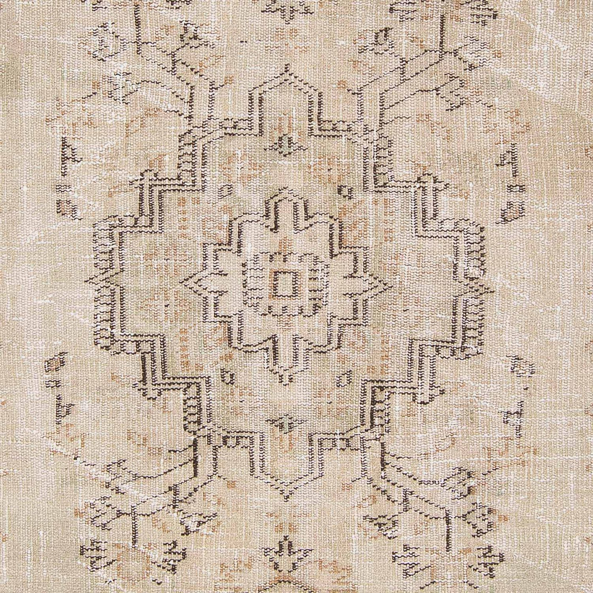 Vintage tæppe - 292 x 174 cm - beige