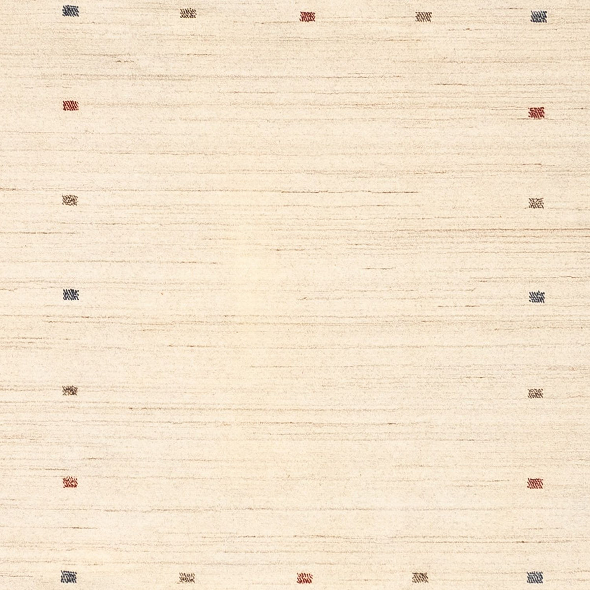 Gabbeh Tæppe - Loribaft Persisk - 304 x 207 cm - beige