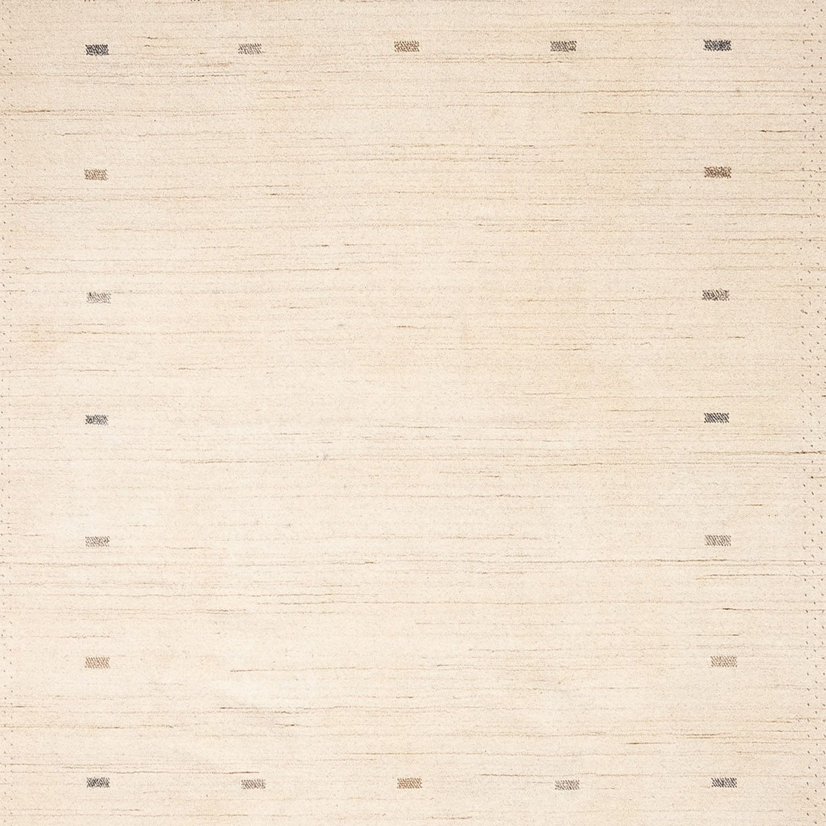 Gabbeh Tæppe - Loribaft Persisk - 350 x 251 cm - beige