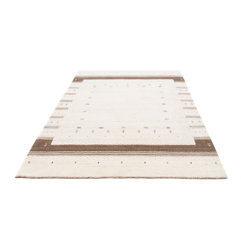 Gabbeh Tæppe - Loribaft Persisk - 200 x 142 cm - beige