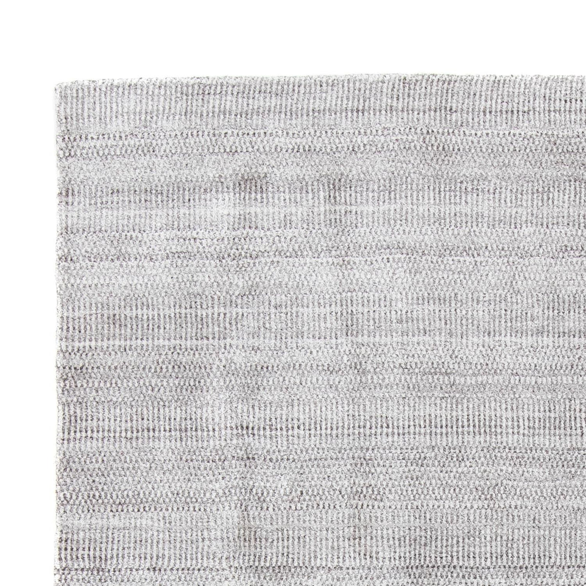 Designer tæppe - 202 x 143 cm - sølv
