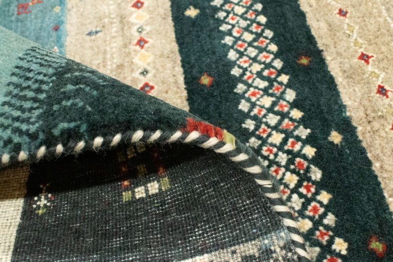 Gabbeh Tæppe - Loribaft Persisk - 238 x 170 cm - flerfarvet