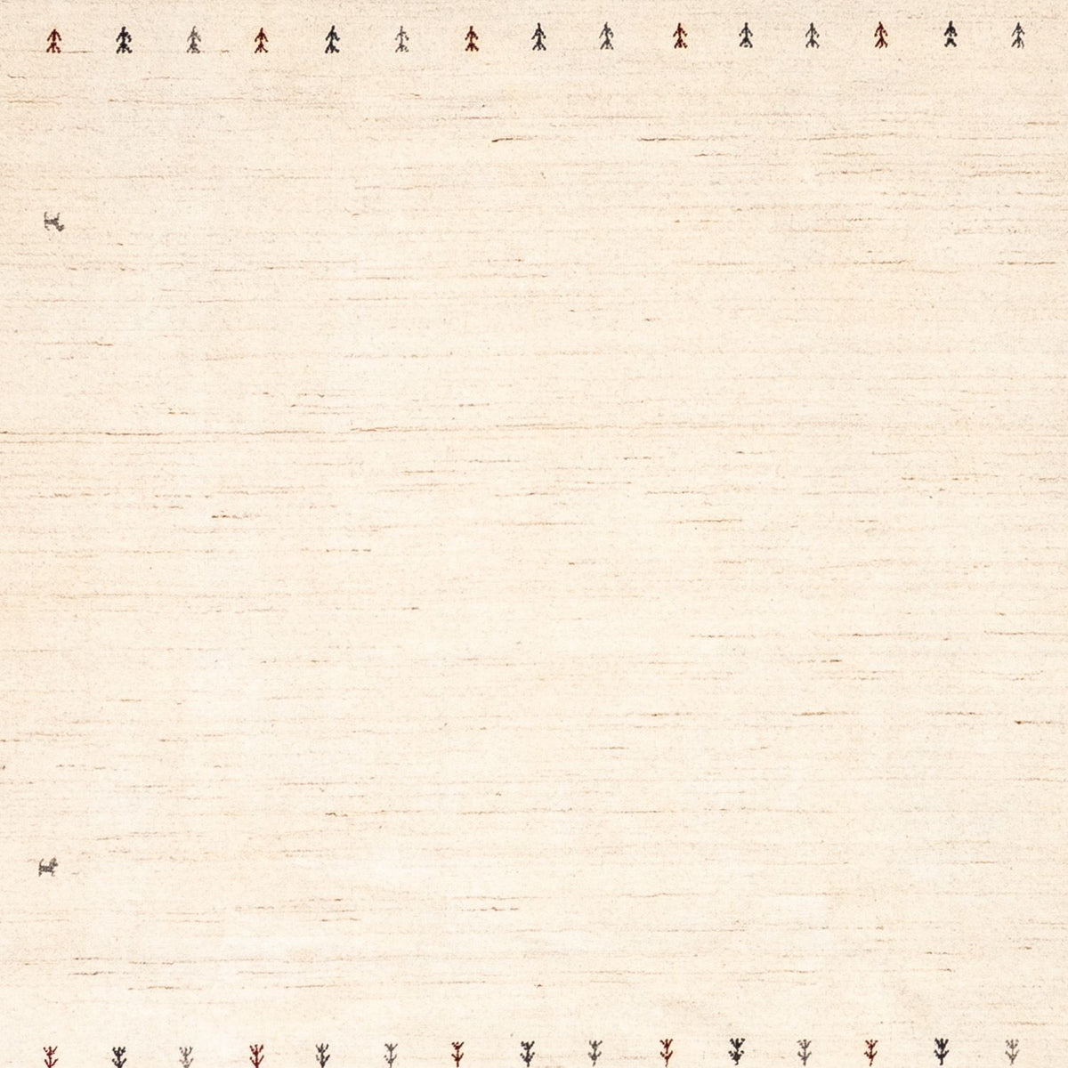 Gabbeh Tæppe - Loribaft Persisk - 350 x 248 cm - beige