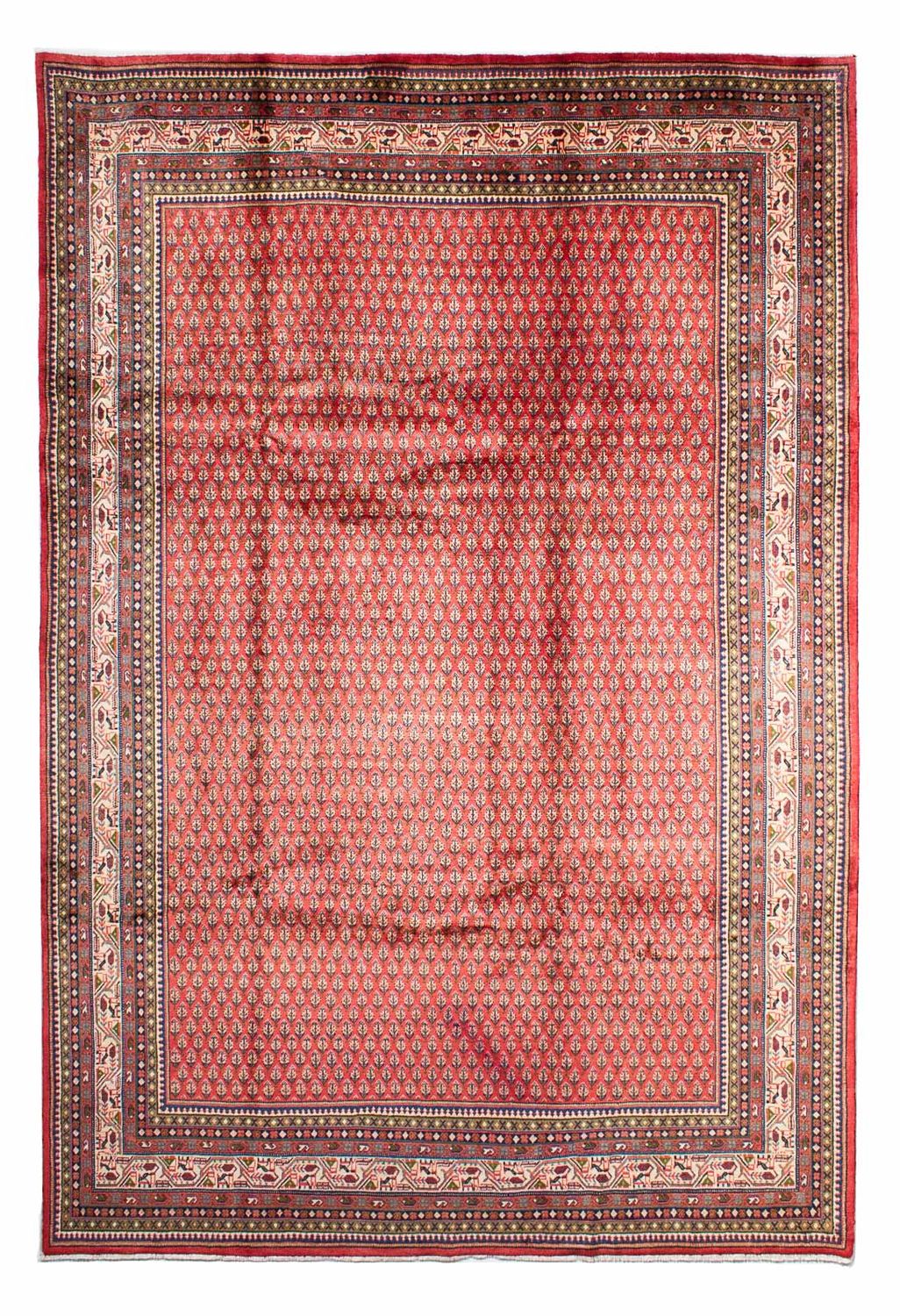 Persisk tæppe - Mir - 312 x 220 cm - rød