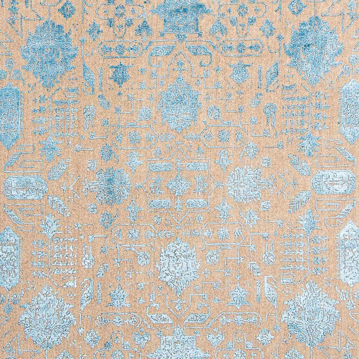 Moderne tæppe - 346 x 250 cm - flerfarvet