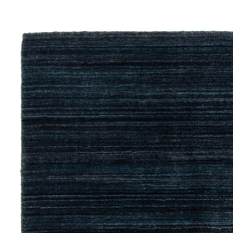 Vintage tæppe - 200 x 150 cm - mørkeblå