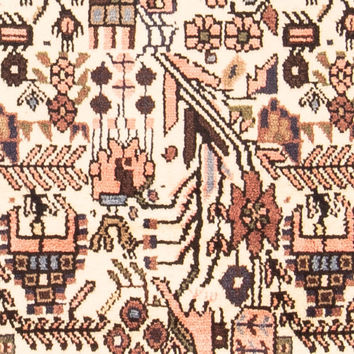Løber Persisk tæppe - Nomadisk - 293 x 112 cm - beige
