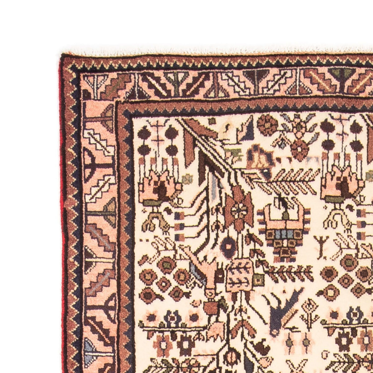 Løber Persisk tæppe - Nomadisk - 293 x 112 cm - beige