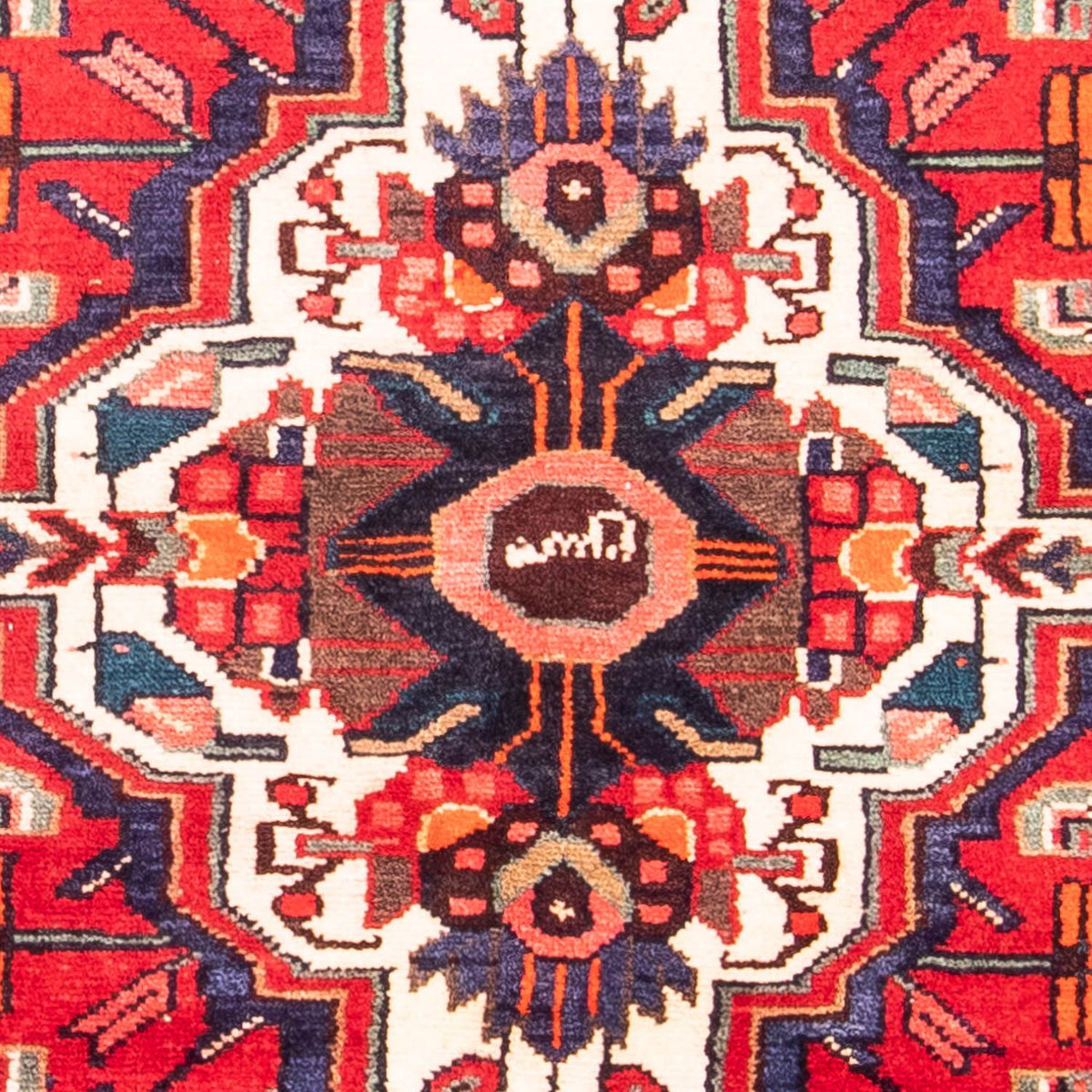 Løber Persisk tæppe - Nomadisk - 358 x 120 cm - rød