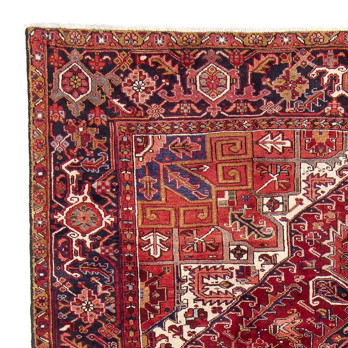 Persisk tæppe - Nomadisk - 344 x 240 cm - rød