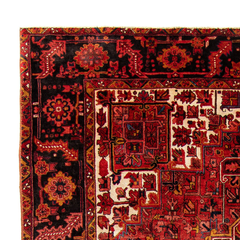Persisk tæppe - Nomadisk - 391 x 286 cm - mørkerød