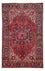 Persisk tæppe - Nomadisk - 354 x 334 cm - mørkerød