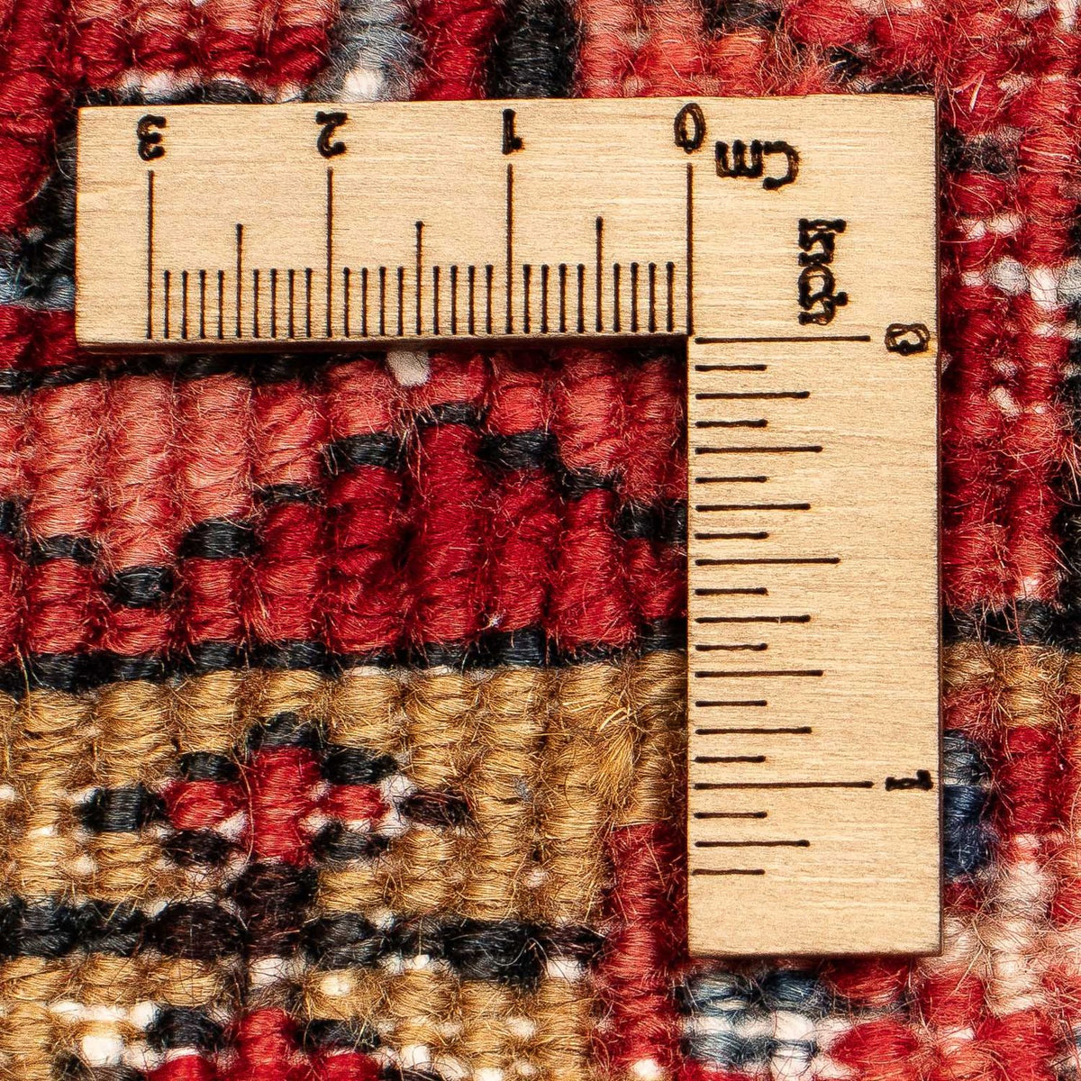 Persisk tæppe - Nomadisk - 397 x 304 cm - mørkerød