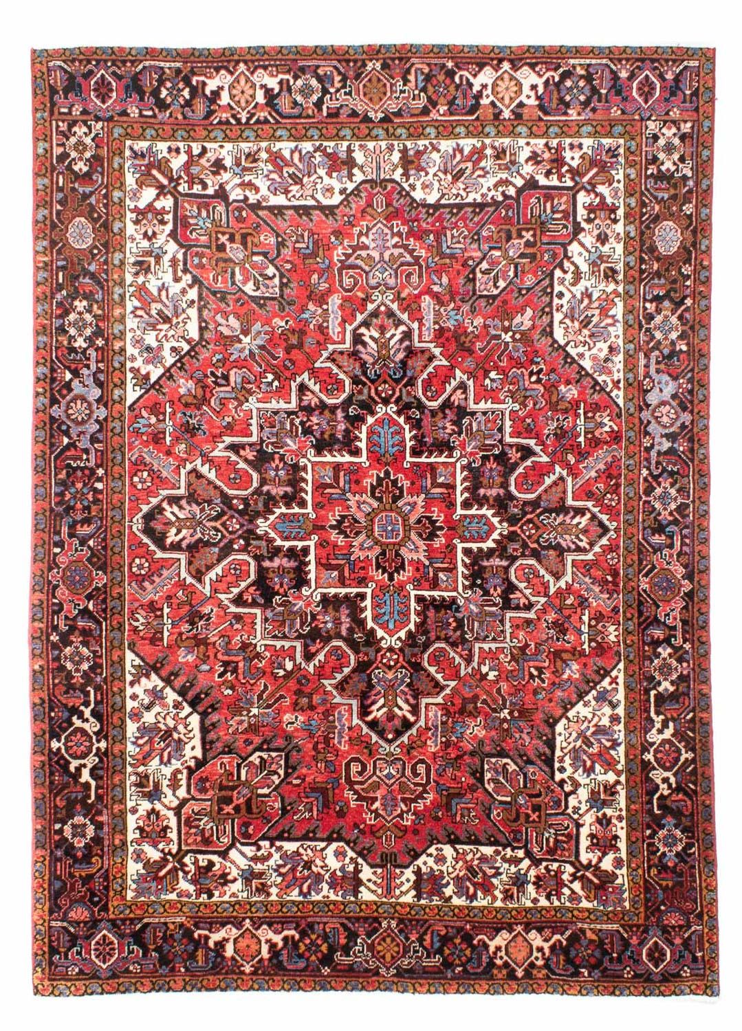 Persisk tæppe - Nomadisk - 262 x 206 cm - rød