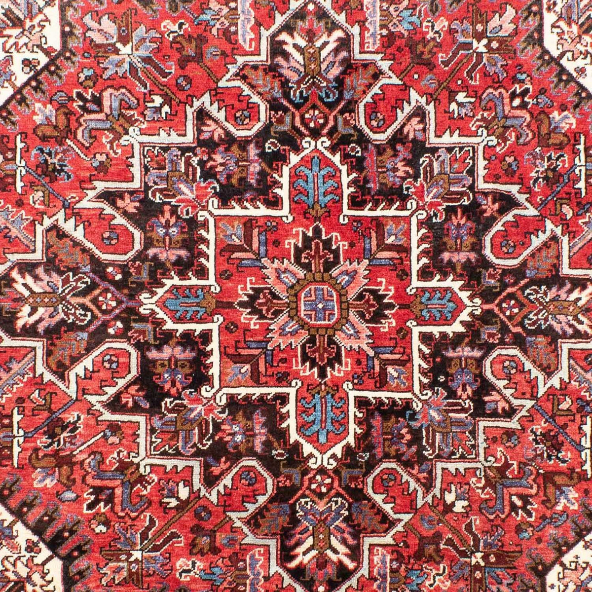 Persisk tæppe - Nomadisk - 262 x 206 cm - rød