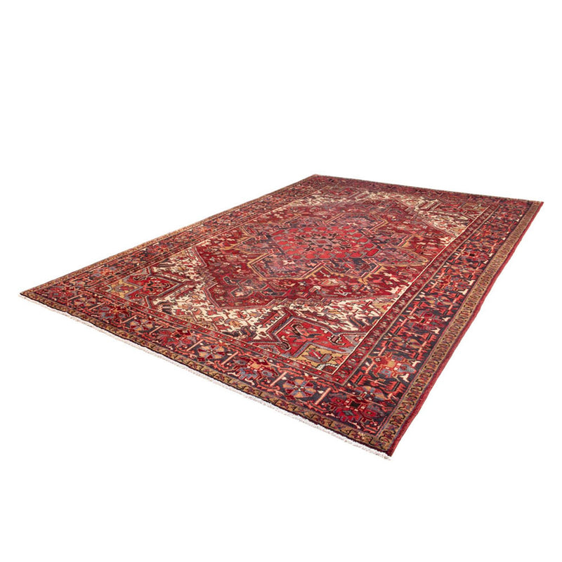 Persisk tæppe - Nomadisk - 345 x 237 cm - mørkerød