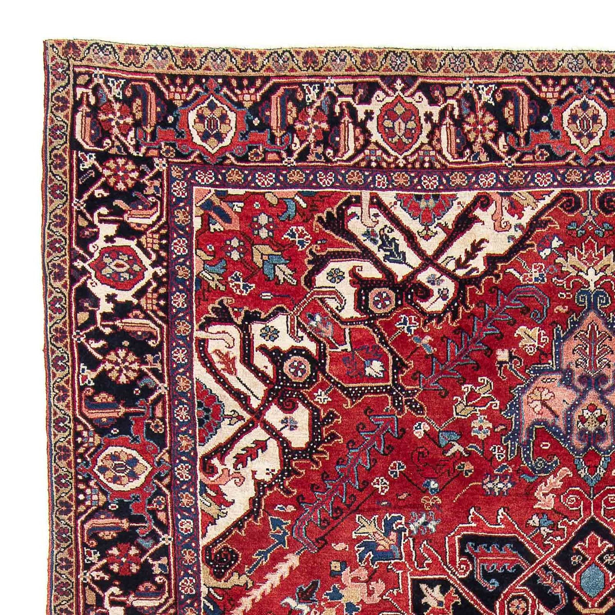 Persisk tæppe - Nomadisk - 323 x 234 cm - rød