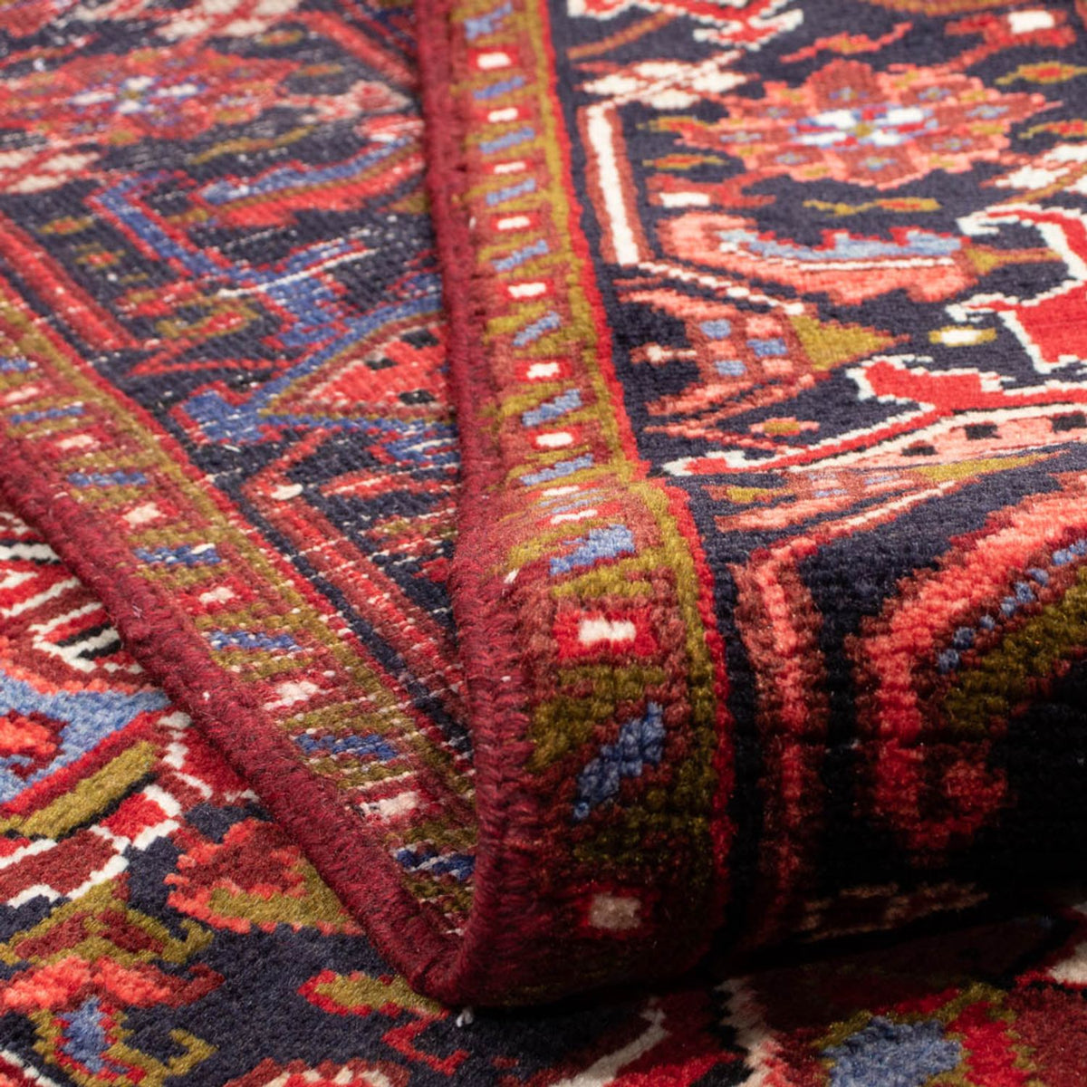 Persisk tæppe - Nomadisk - 348 x 223 cm - mørkerød