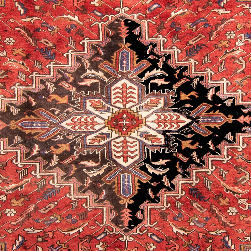 Persisk tæppe - Nomadisk - 331 x 248 cm - mørkerød
