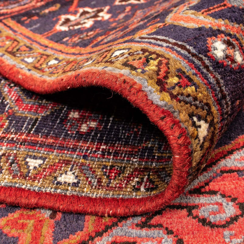 Persisk tæppe - Nomadisk - 428 x 315 cm - mørkerød