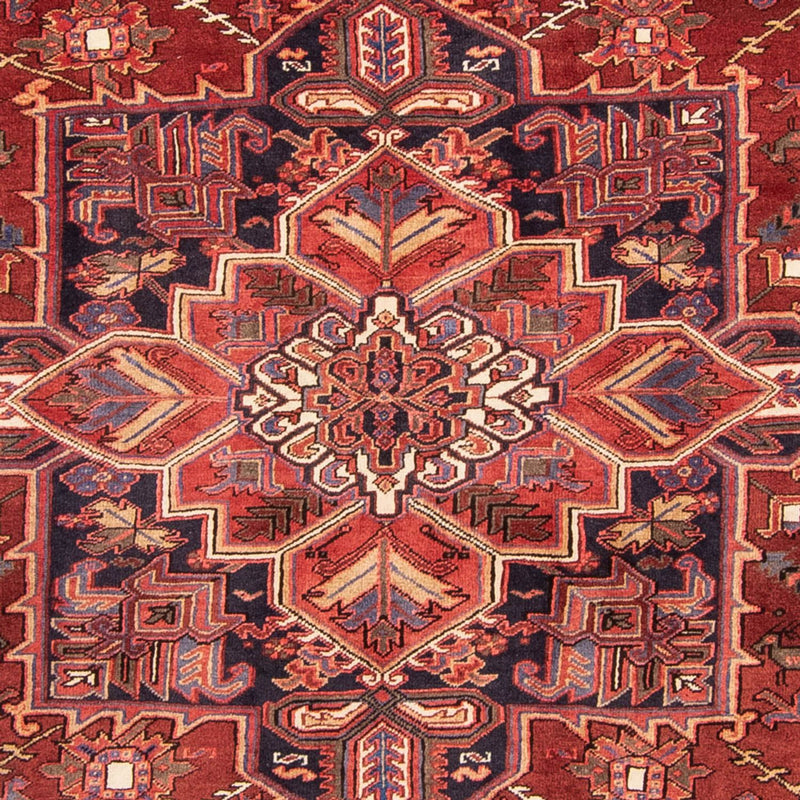 Persisk tæppe - Nomadisk - 335 x 246 cm - mørkerød