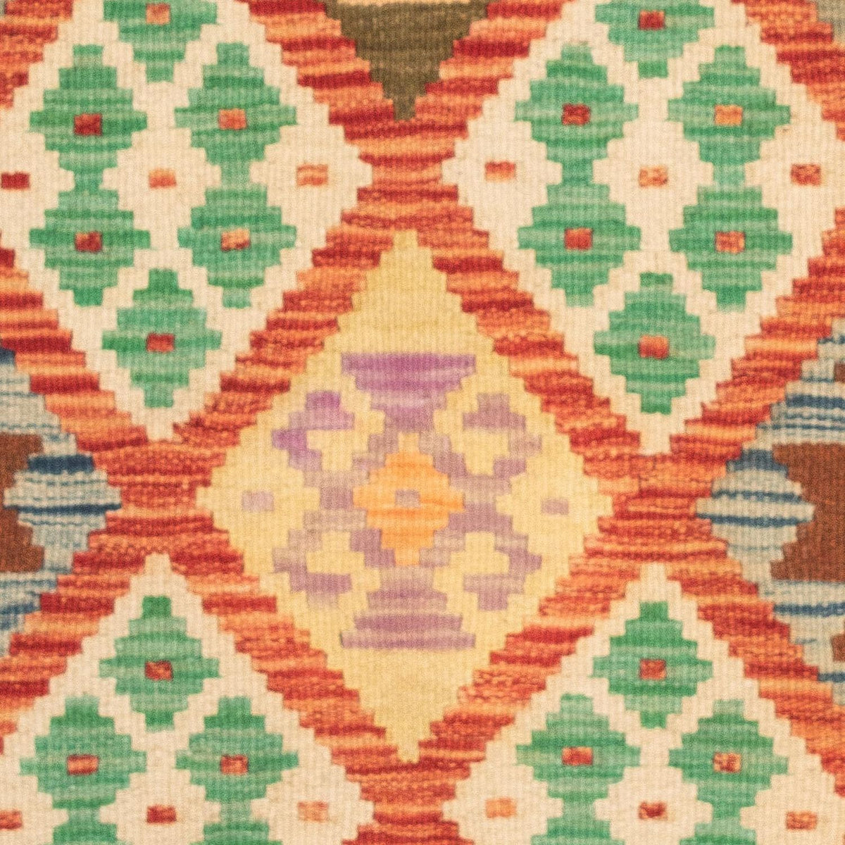 Kelim Carpet - Splash - 125 x 80 cm - flerfarvet