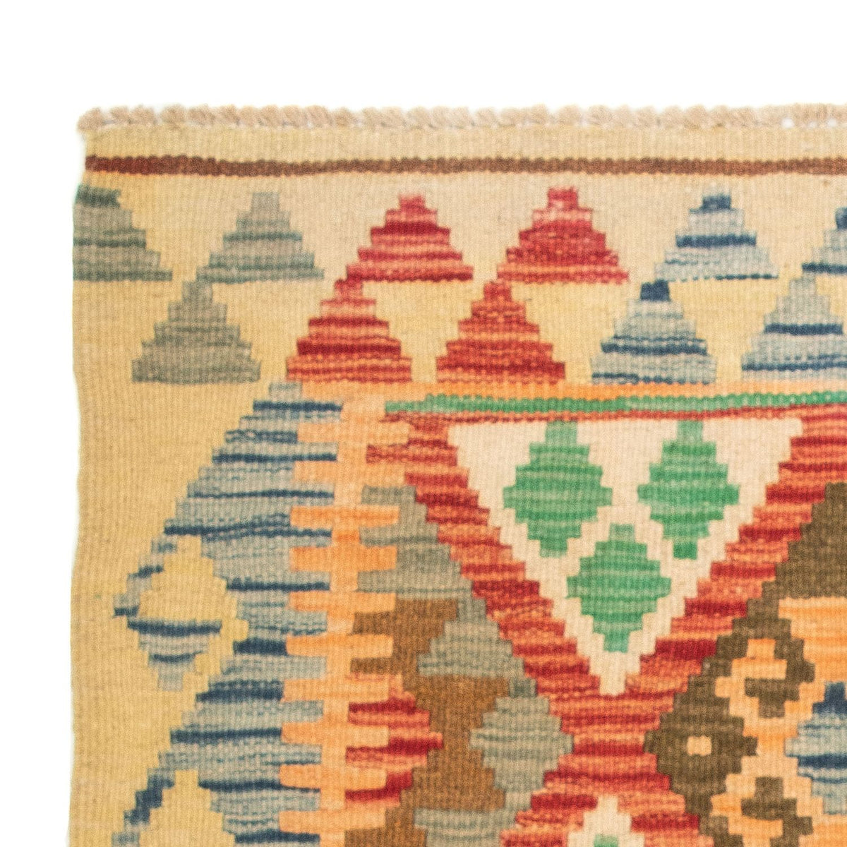 Kelim Carpet - Splash - 125 x 80 cm - flerfarvet