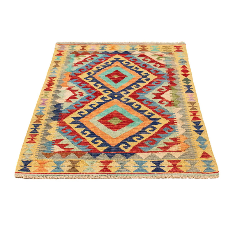 Kelim Carpet - Splash - 125 x 80 cm - flerfarvet