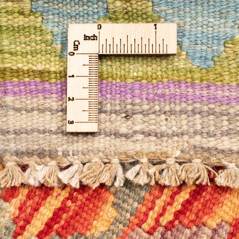 Kelim Carpet - Splash - 125 x 80 cm - flerfarvet