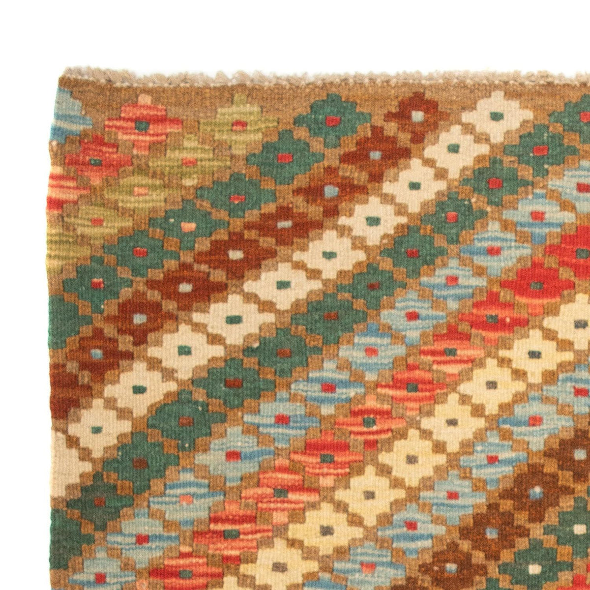 Kelim Carpet - Splash - 125 x 80 cm - flerfarvet