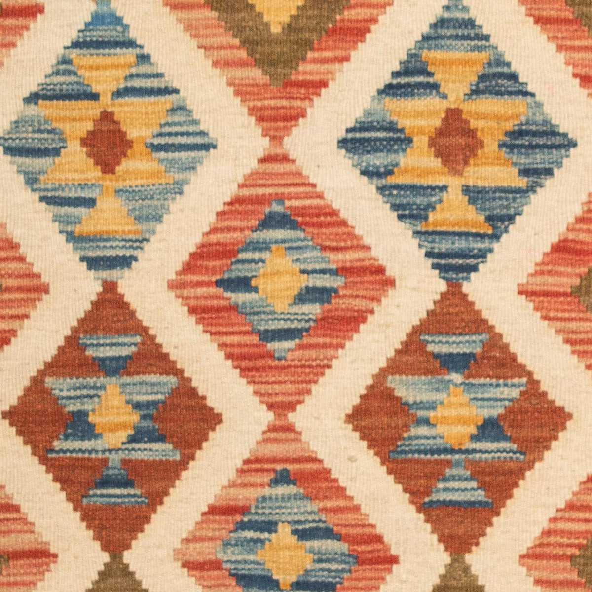 Kelim Carpet - Splash - 125 x 80 cm - flerfarvet