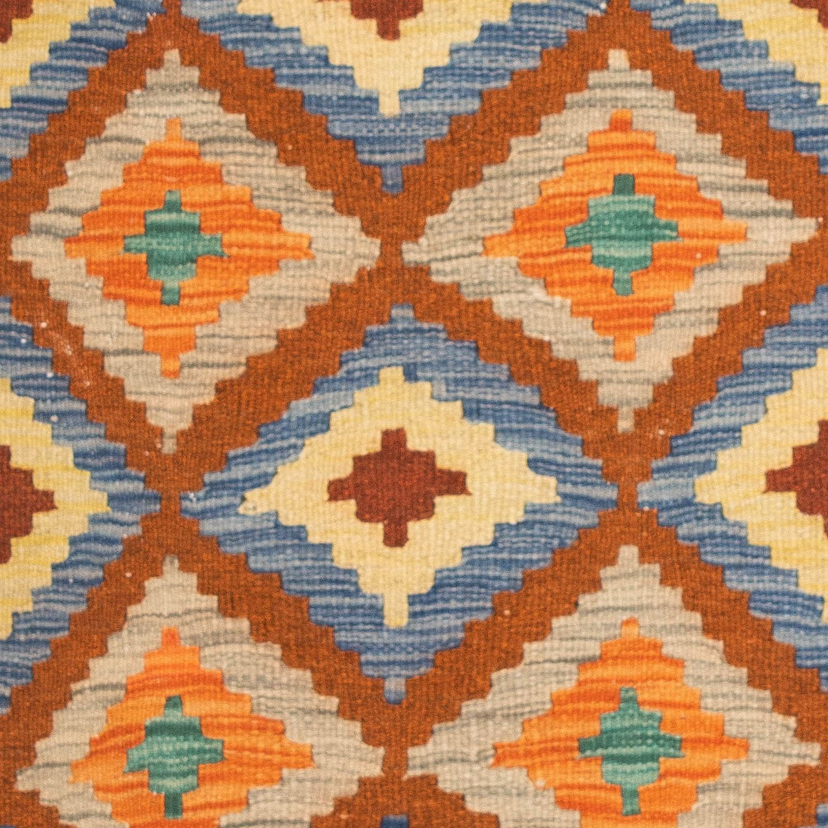 Kelim Carpet - Splash - 125 x 80 cm - flerfarvet