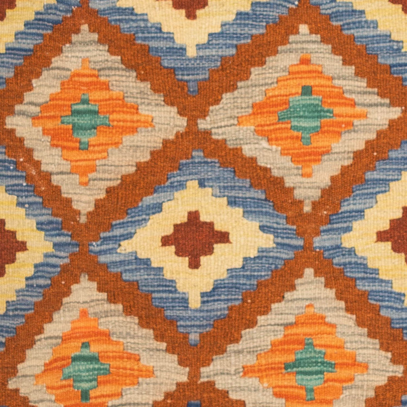 Kelim Carpet - Splash - 125 x 80 cm - flerfarvet