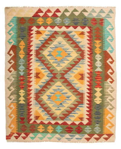 Kilim Maimana Tæppe 86x124cm - Uldtæppe