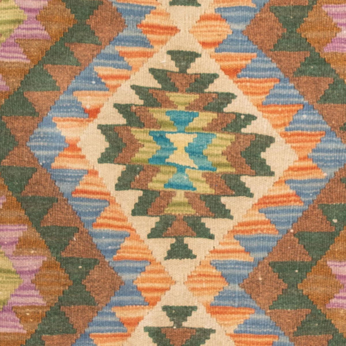 Kelim Carpet - Splash - 125 x 80 cm - flerfarvet