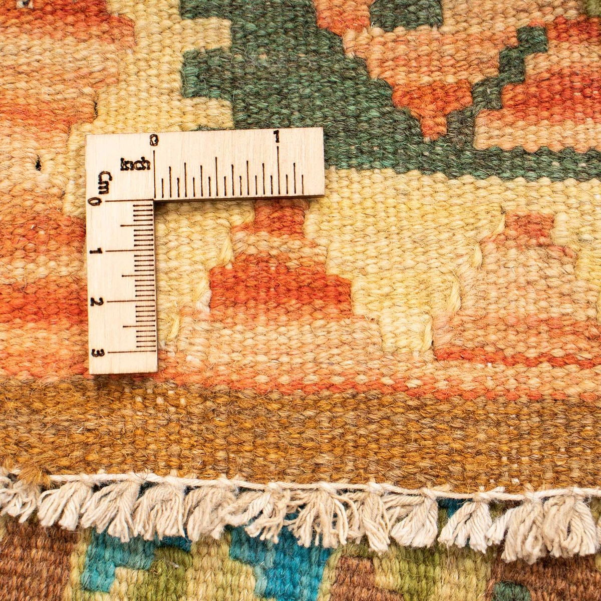 Kelim Carpet - Splash - 125 x 80 cm - flerfarvet