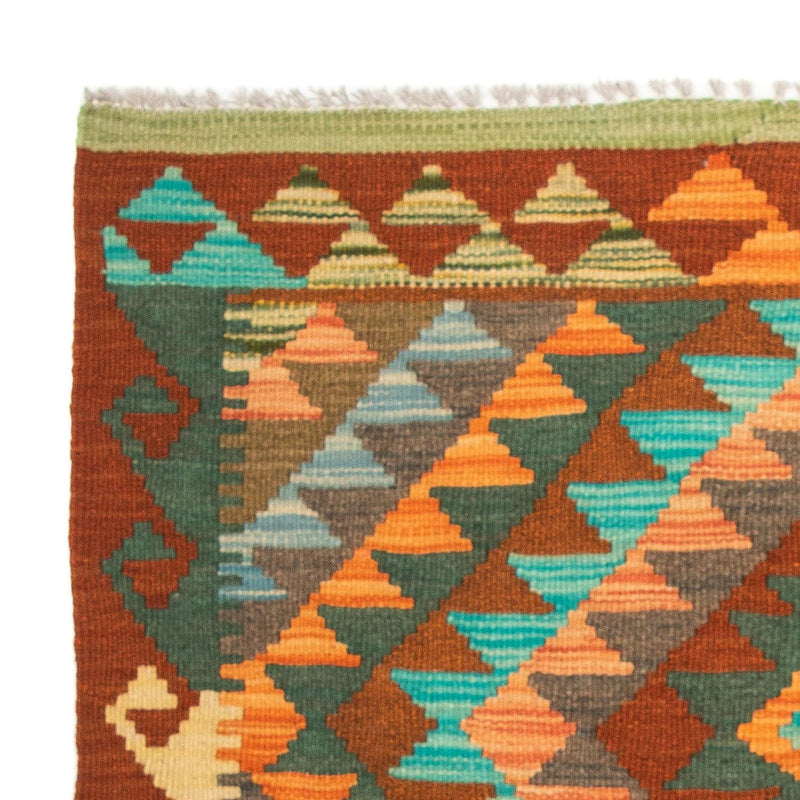 Kelim Carpet - Splash - 125 x 80 cm - flerfarvet