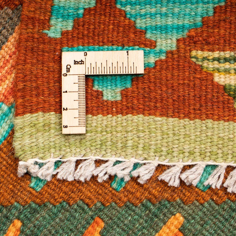 Kelim Carpet - Splash - 125 x 80 cm - flerfarvet