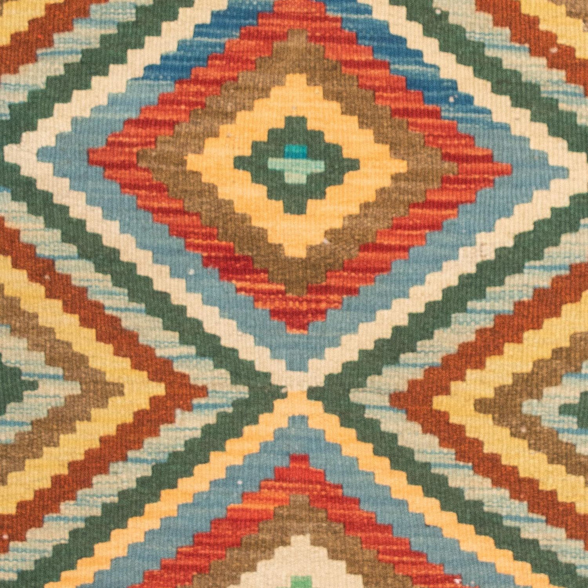 Kelim Carpet - Splash - 125 x 80 cm - flerfarvet