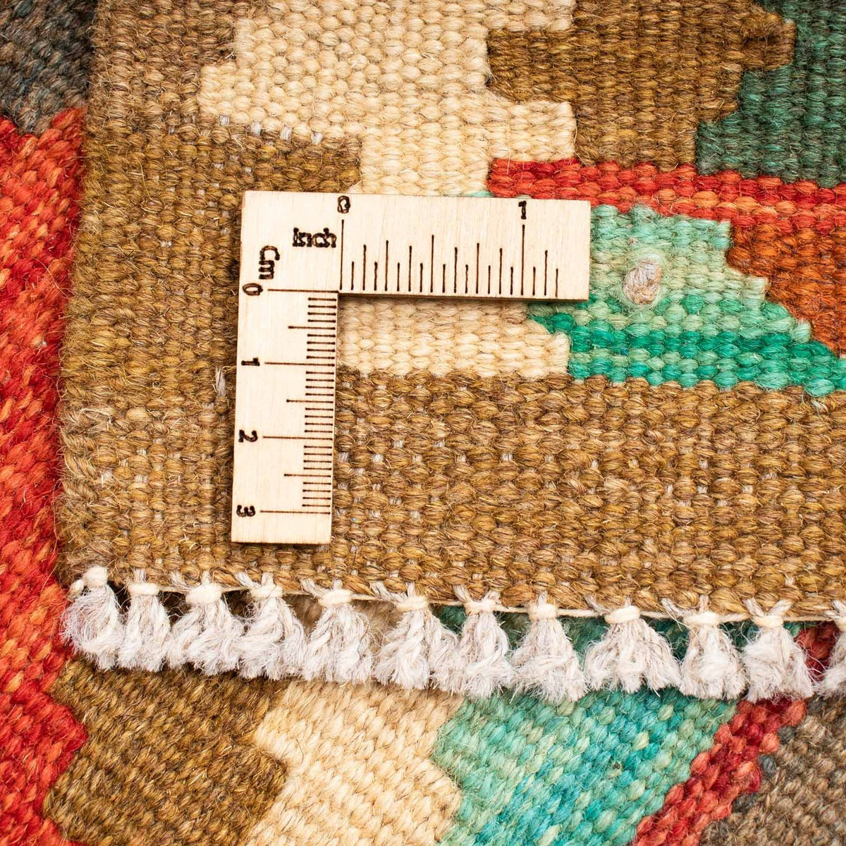 Kelim Carpet - Splash - 125 x 80 cm - flerfarvet