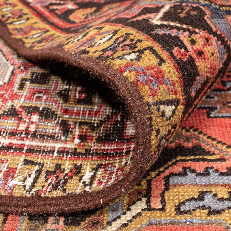 Persisk tæppe - Nomadisk - 350 x 280 cm - lysrød